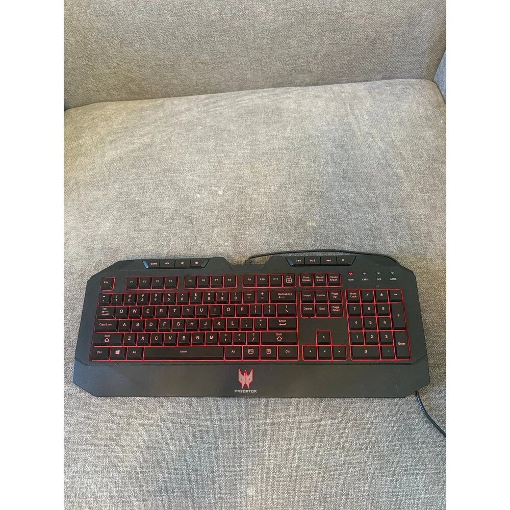 Acer Predator Wired Gaming Lighted Black Keyboard